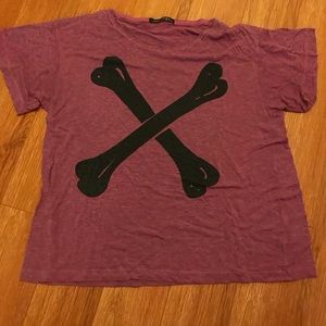 Wildfox Cross Bones Tee